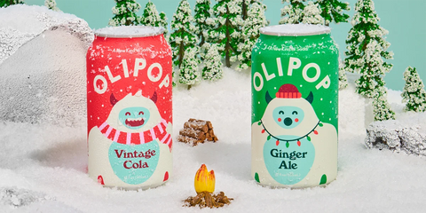 Winter Seasonal Vintage Cola